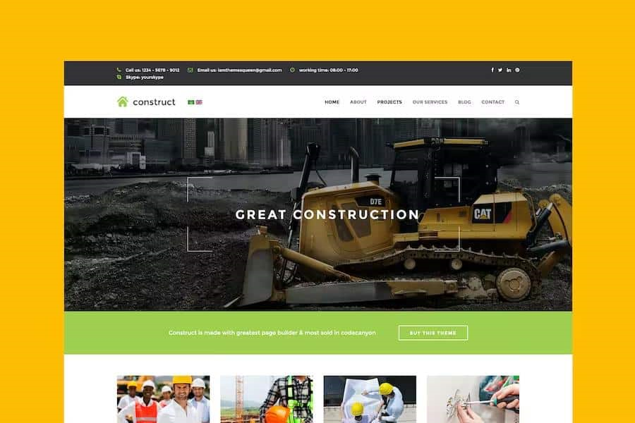 CONSTRUCT – CONSTRUCTION JOOMLA TEMPLATE